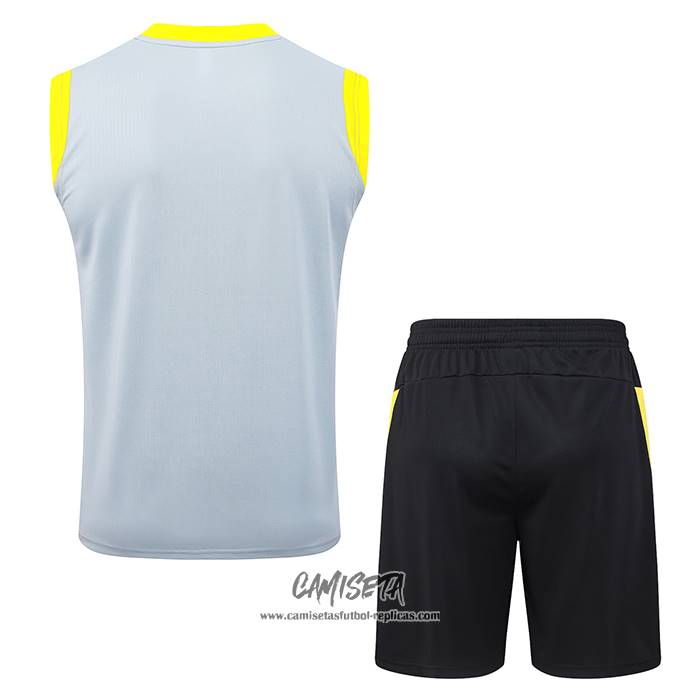 Chandal del Borussia Dortmund 2025-2026 Sin Mangas Gris